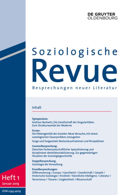 Soziologische Revue Soziologische Revue