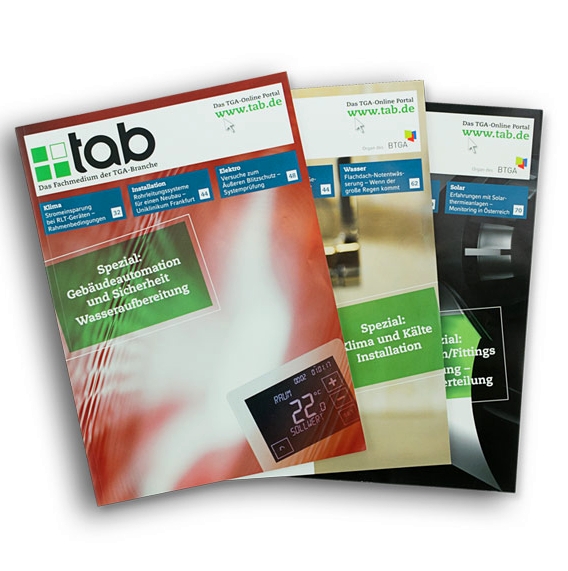 tab Das Fachmagazin der TGA-Branche tab Das Fachmagazin der TGA-Branche