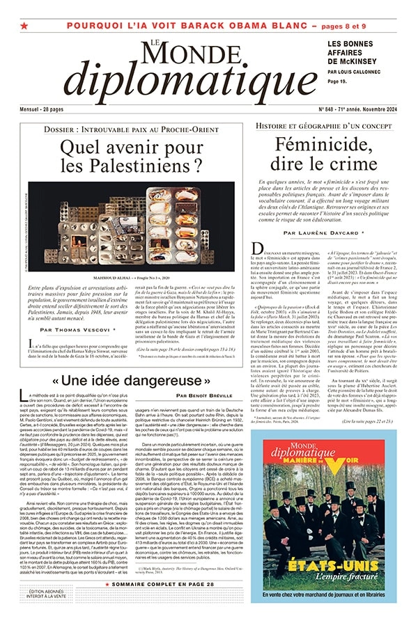 Le Monde Diplomatique (französische Ausgabe) Abonnement