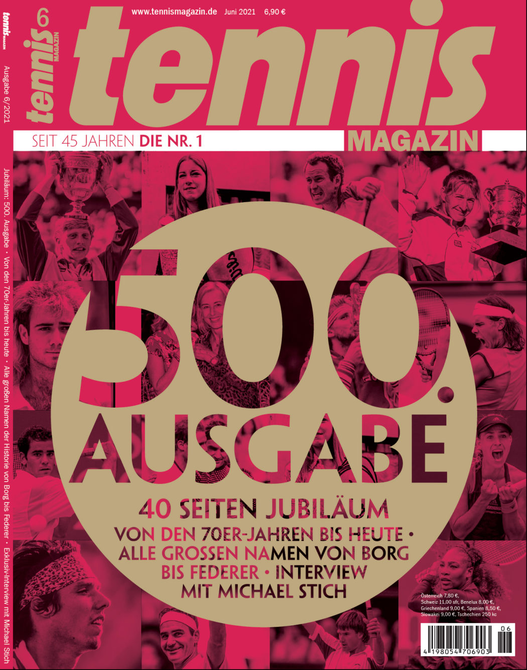 tennis magazin Studentenabo