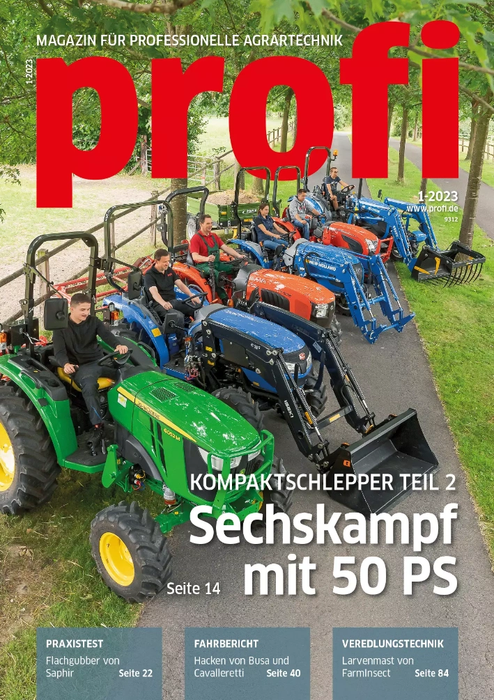 profi - Magazin für professionelle Agrartechnik Studentenabo